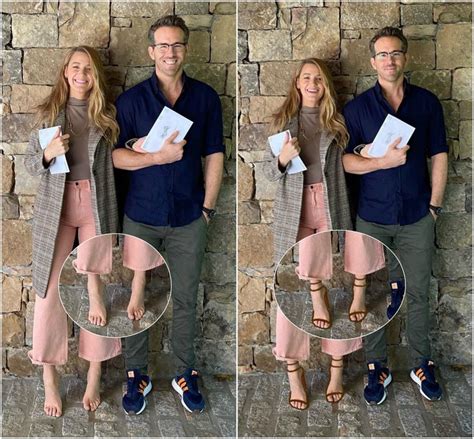 blake lively painted fake shoes